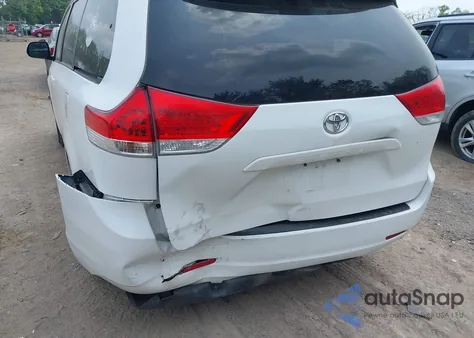 2011 Toyota Sienna Xle V6 из США, поврежденный, VIN 5TDYK3DC9BS039639